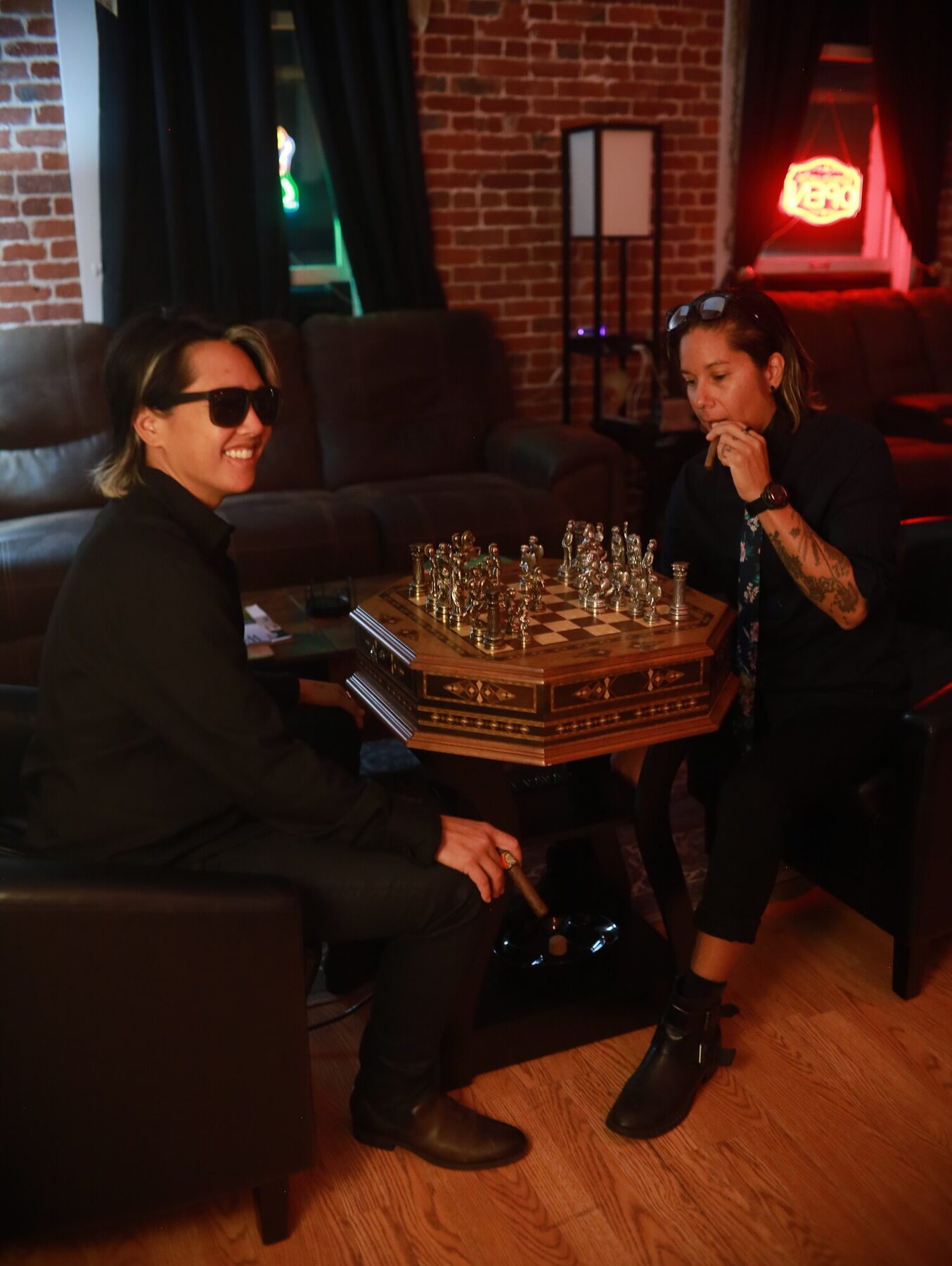 Royal Leaf lounge moment