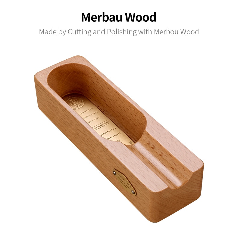Solid Wood Cigar Ashtray