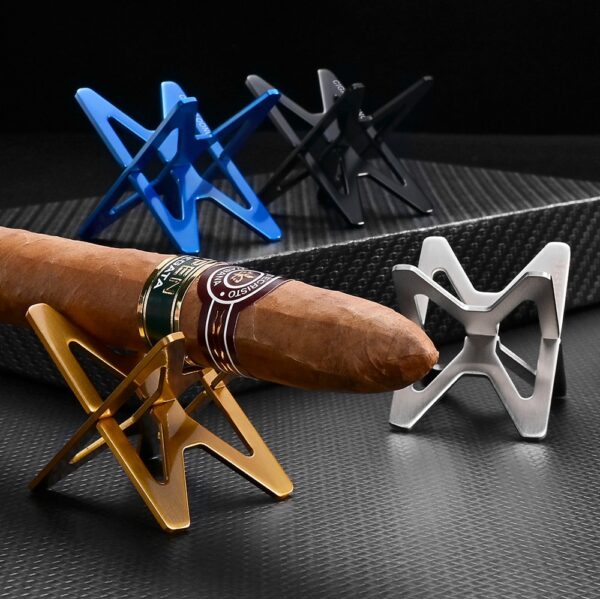 Portable Stainless Steel Cigar Holder