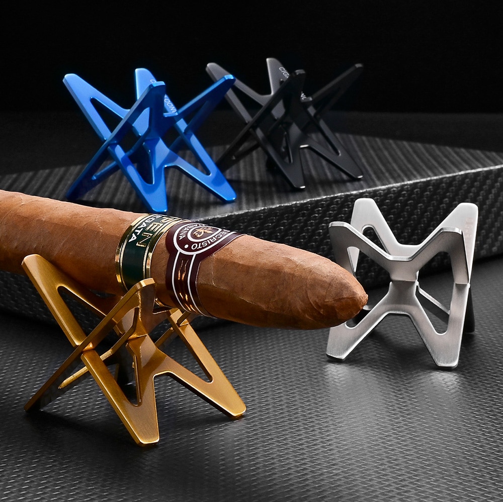 Portable Stainless Steel Cigar Holder
