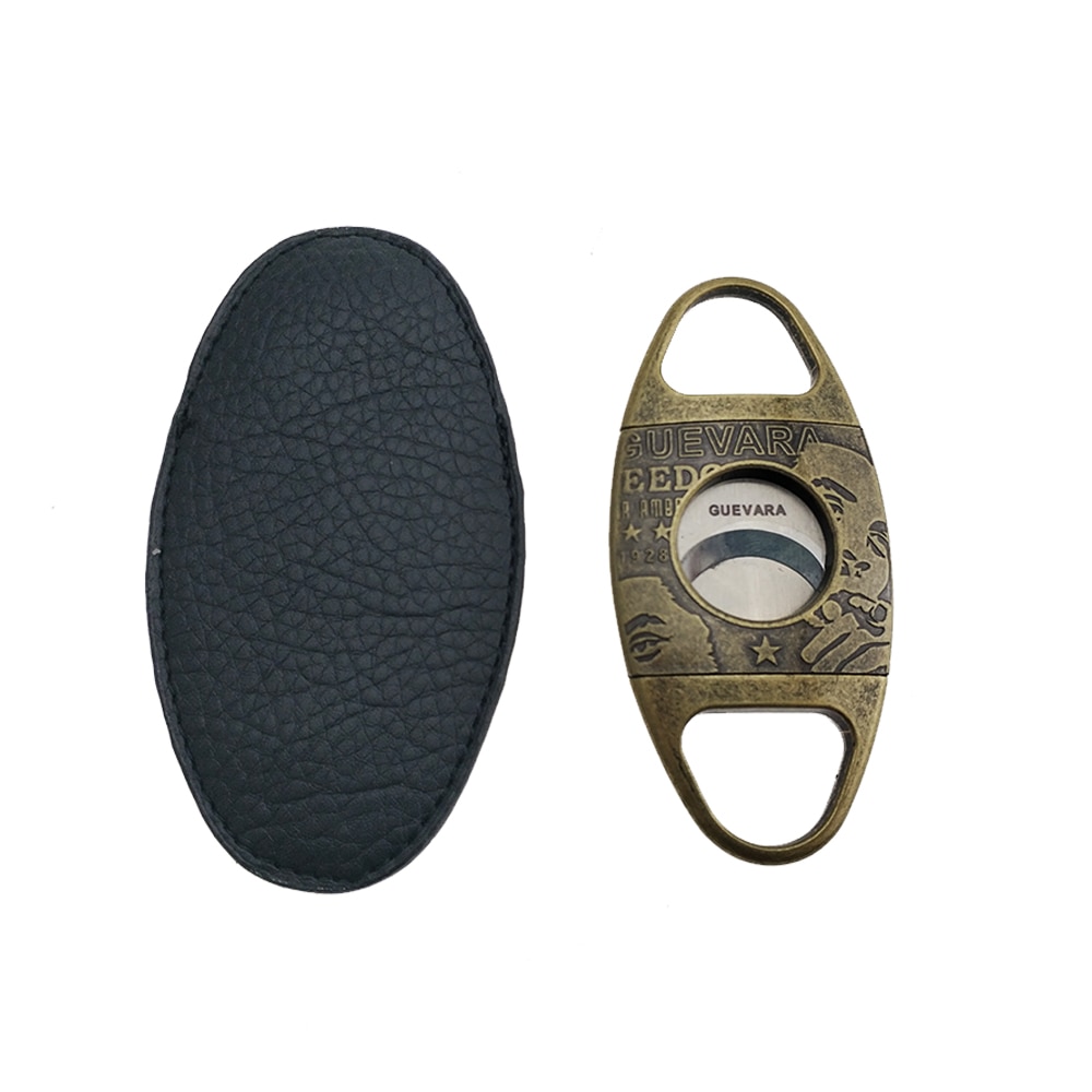 Stainless Steel Double Blades Cigar Cutter