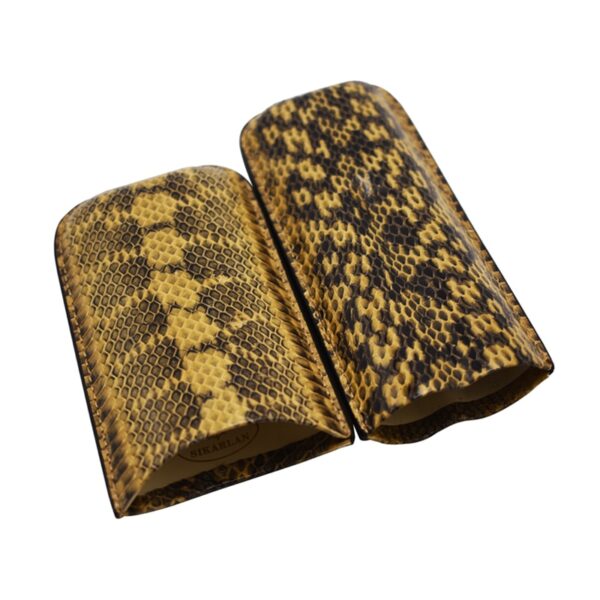 Genuine Snake Leather Cigar Case - Image 5